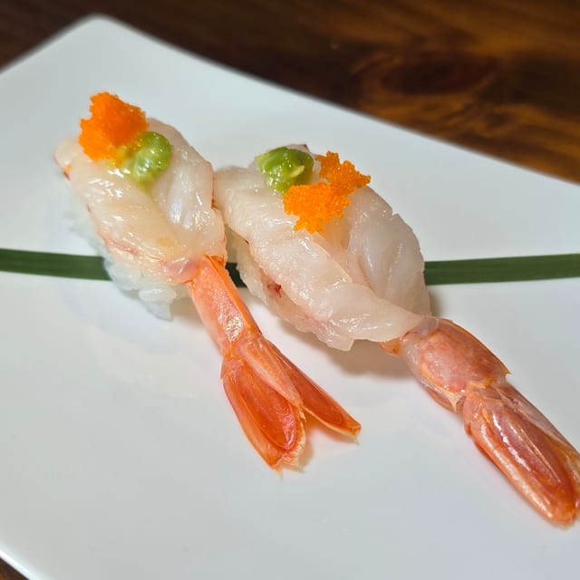 Aka Ebi Sushi (2Pcs) *New*.