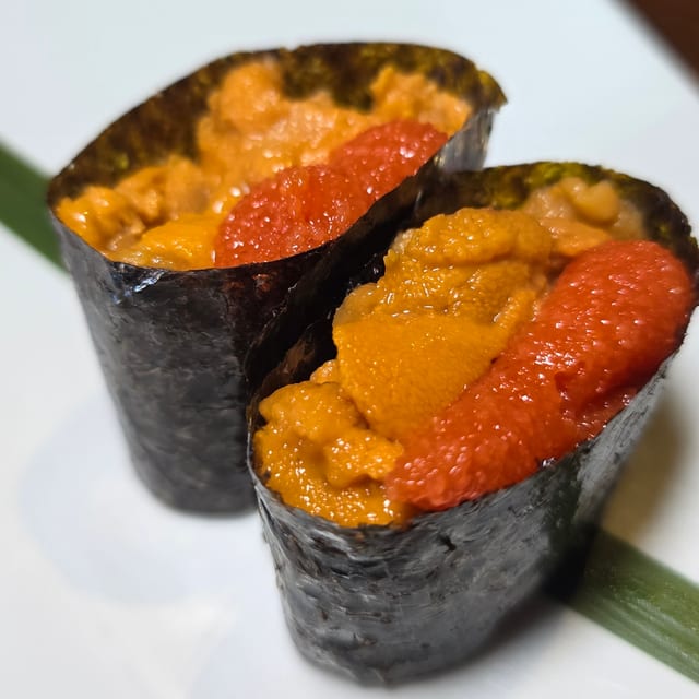 Uni-Mentaiko Sushi *New*.