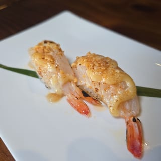 Garlic Shrimp Sushi