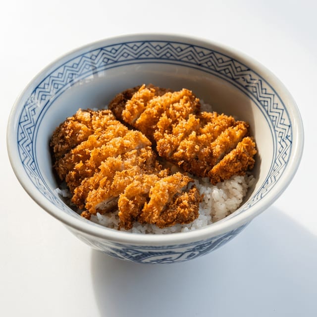 Tonkatsu (Pork Cutlet) Bowl.